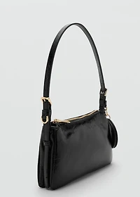 Shiny shoulder bag