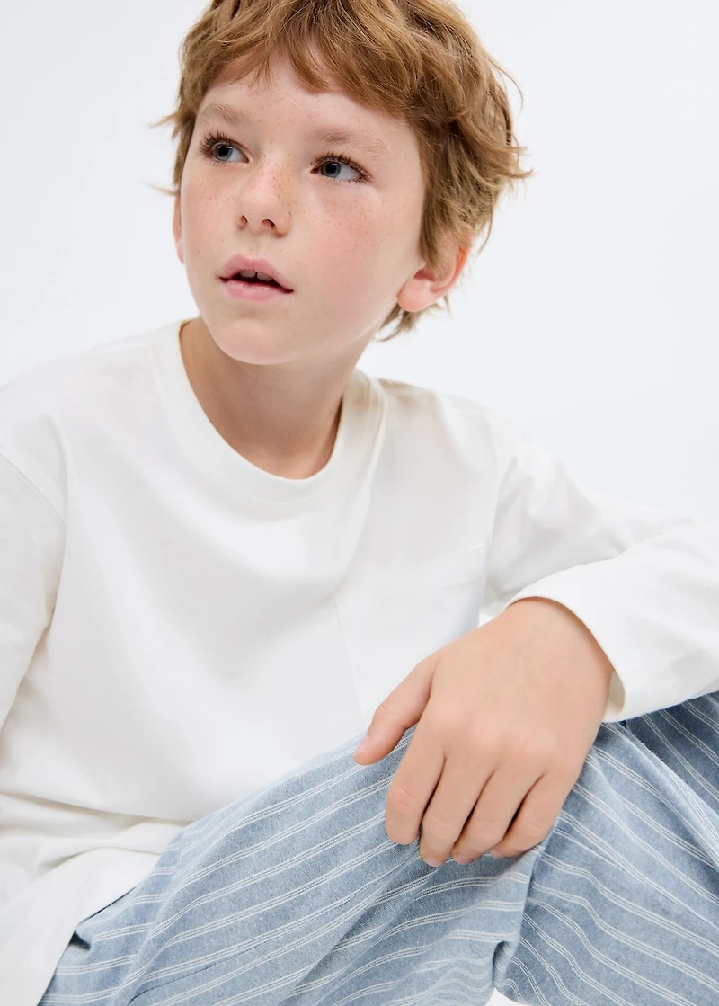 Striped long pyjamas