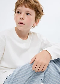 Striped long pyjamas