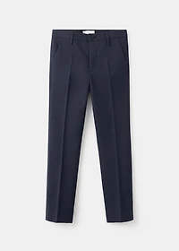 Straight suit trousers