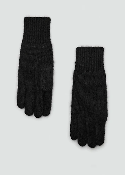 Knitted gloves