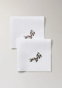 Cross-stitch napkins