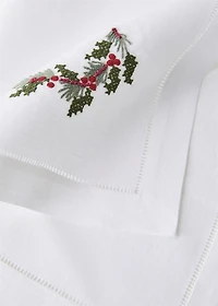 Cross-stitch napkins