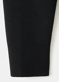 Knitted button cardigan