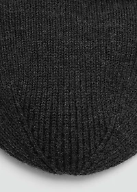Ribbed wool hat