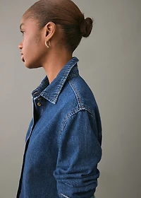 Denim cotton shirt