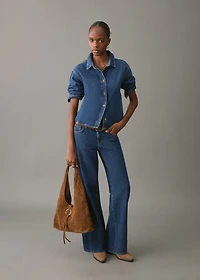 Denim cotton shirt