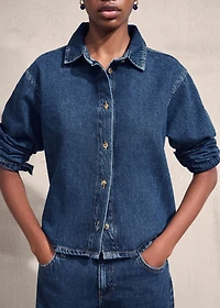 Denim cotton shirt