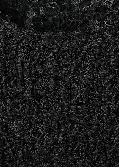 Long sleeve lace T-shirt