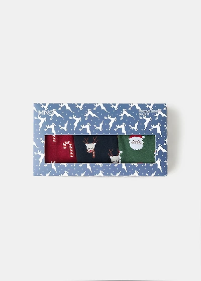 Pack of 3 Christmas stockings