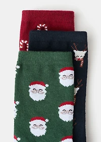 Pack of 3 Christmas stockings