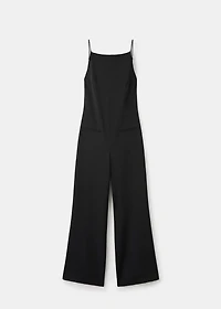 Long suit-style jumpsuit