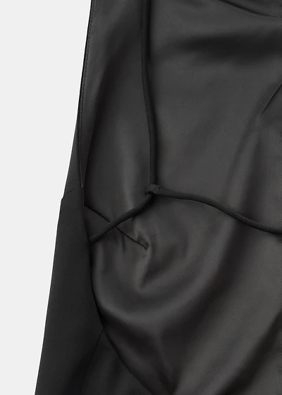 Long suit-style jumpsuit