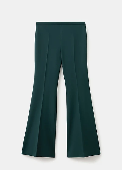 Flared suit pants