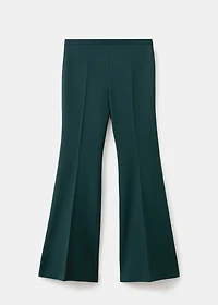 Flared suit pants