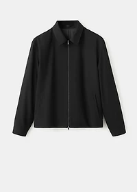 Straight-fit jacket with pockets