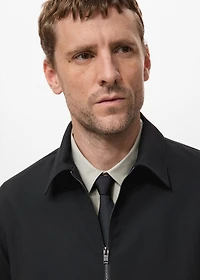 Straight-fit jacket with pockets