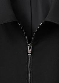 Straight-fit jacket with pockets