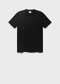 Stretch cotton T-shirt