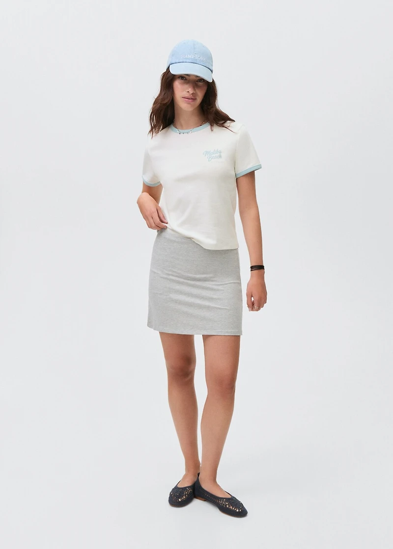 Short-sleeved printed t-shirt