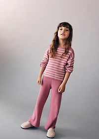 Buttons detail knit sweater