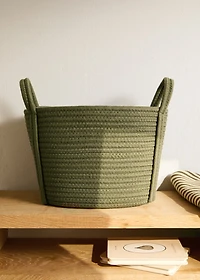 Small cotton children's basket
