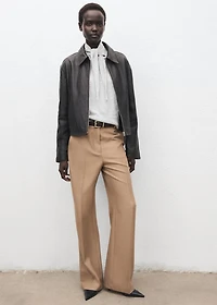 Turtleneck sweater with knot