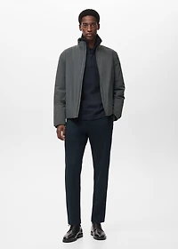 Packable water-repellent jacket with Thermolite® padding