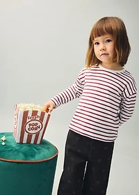 Striped cotton T-shirt