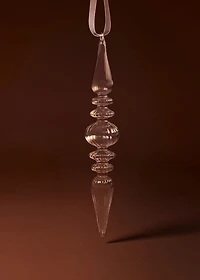 100% borosilicate glass drop decoration