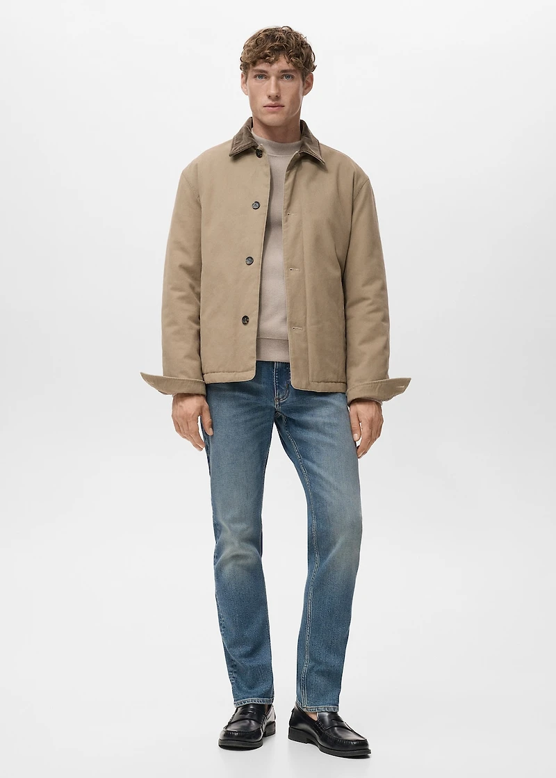 Jan slim-fit faded medium-wash Jeans