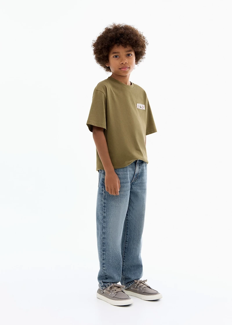 Short-sleeved printed t-shirt