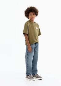 Short-sleeved printed t-shirt