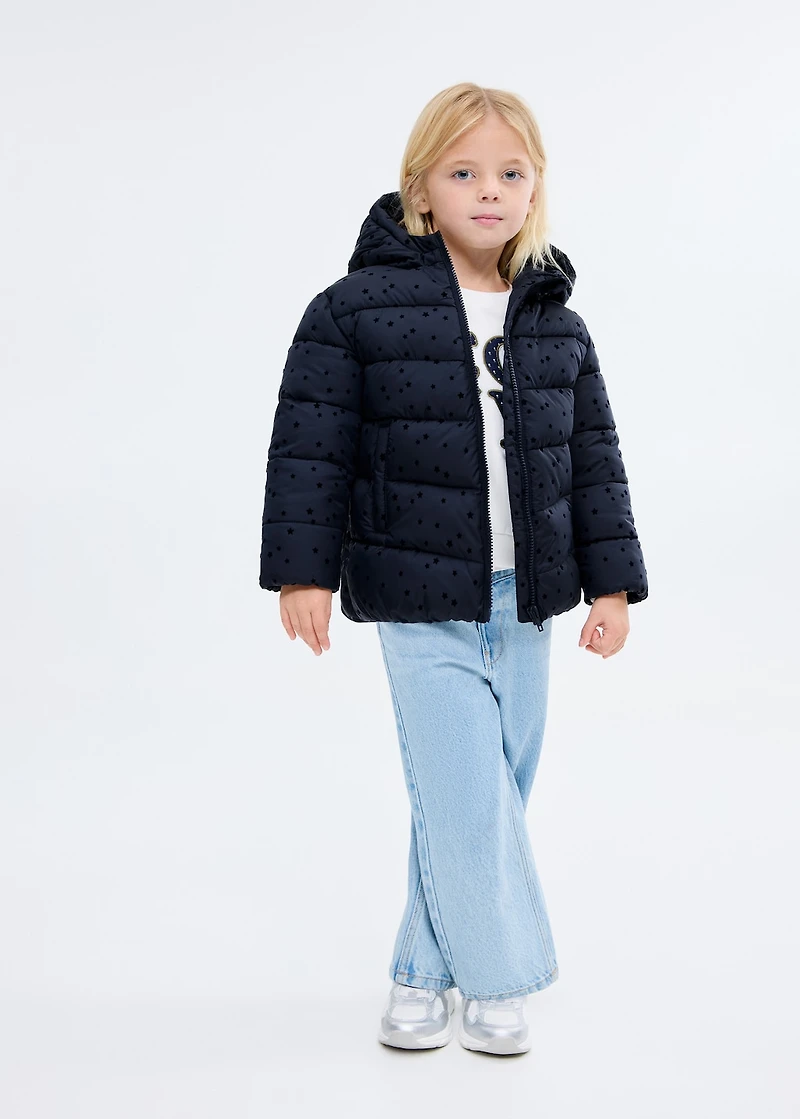 Stars puffer jacket