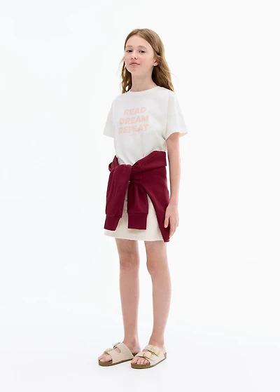 Short-sleeved printed t-shirt