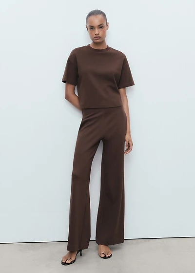 Cotton short-sleeved t-shirt