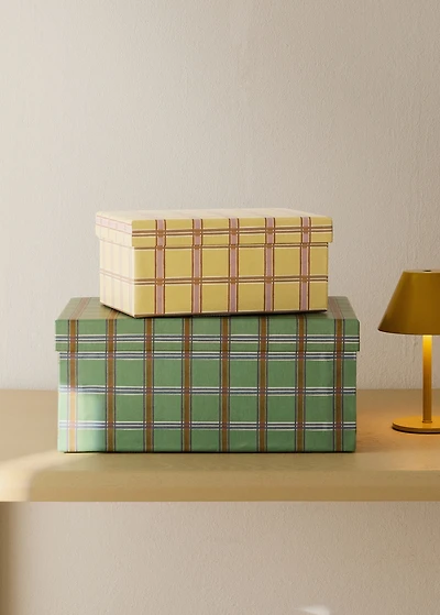 Small children’s box with print