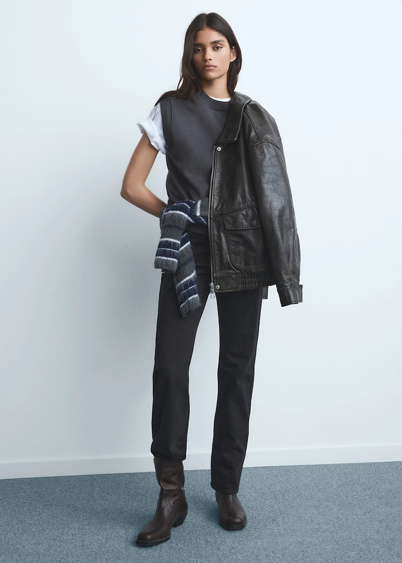 Matilda medium-rise straight-fit jeans