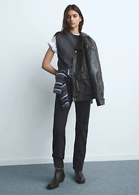 Matilda medium-rise straight-fit jeans