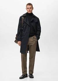 100% merino wool turtleneck sweater