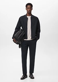 Comfort stretch zip-up hoodie