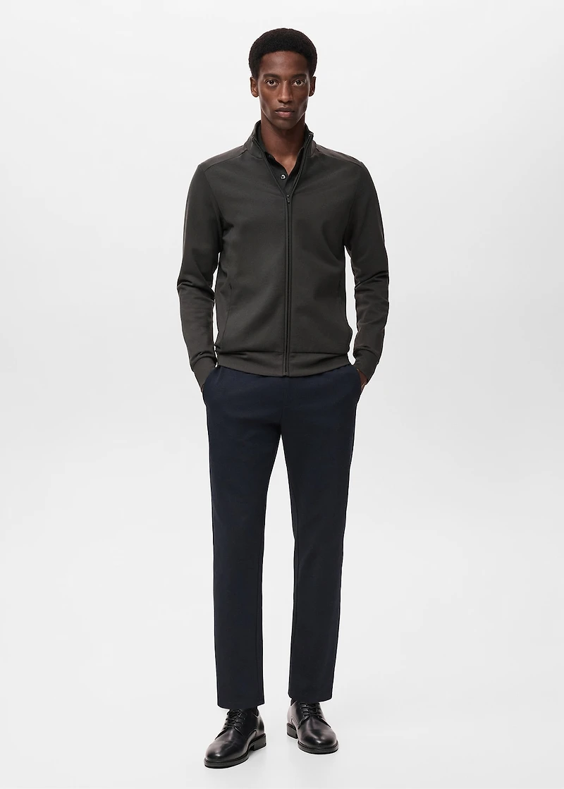 Regular-fit technical sweatshirt