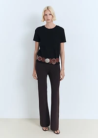 Cotton short-sleeved t-shirt