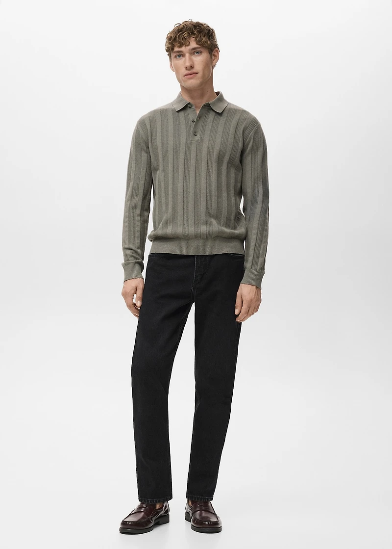 Ben cropped tapered-fit jeans