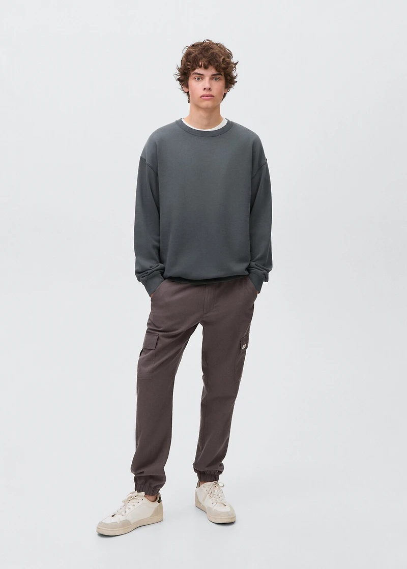 Basic cotton sweater
