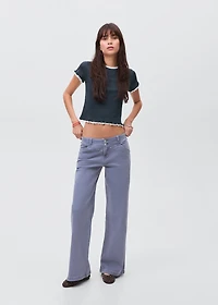 Organic cotton crop top