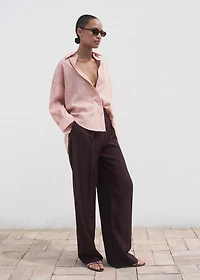 Oversize striped shirt