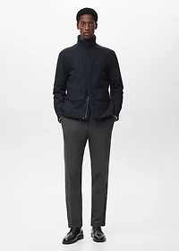 Waterproof jacket with Thermolite® padding