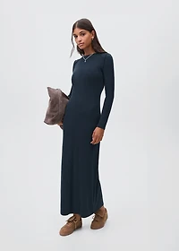 Plain long dress