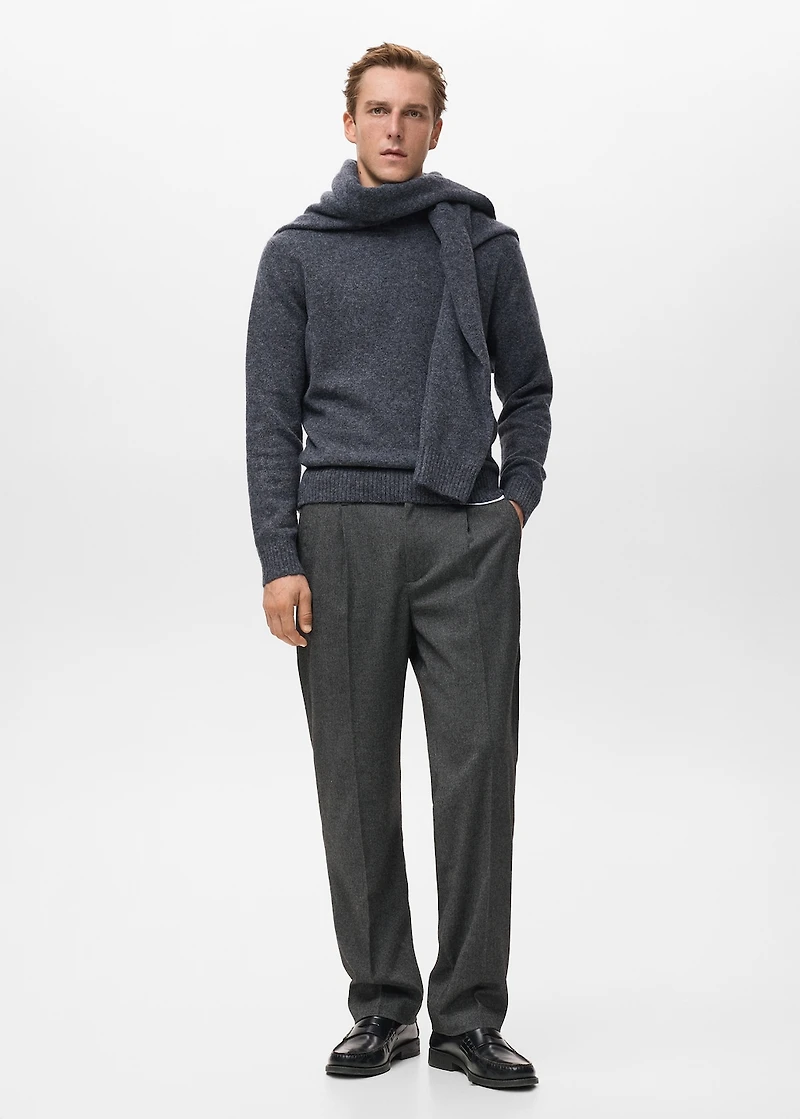 Wool and alpaca-blend sweater